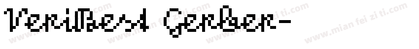 VeriBest Gerber字体转换